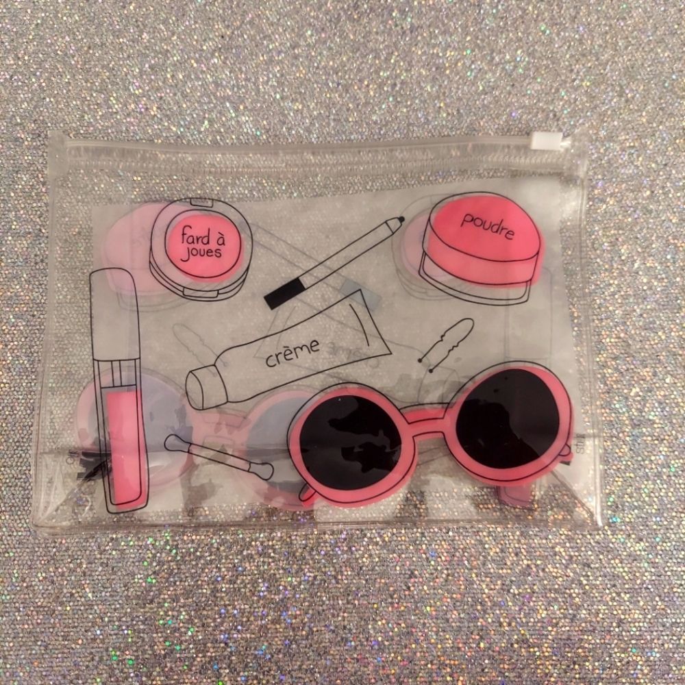 Kawaii Clear Makeup Bag